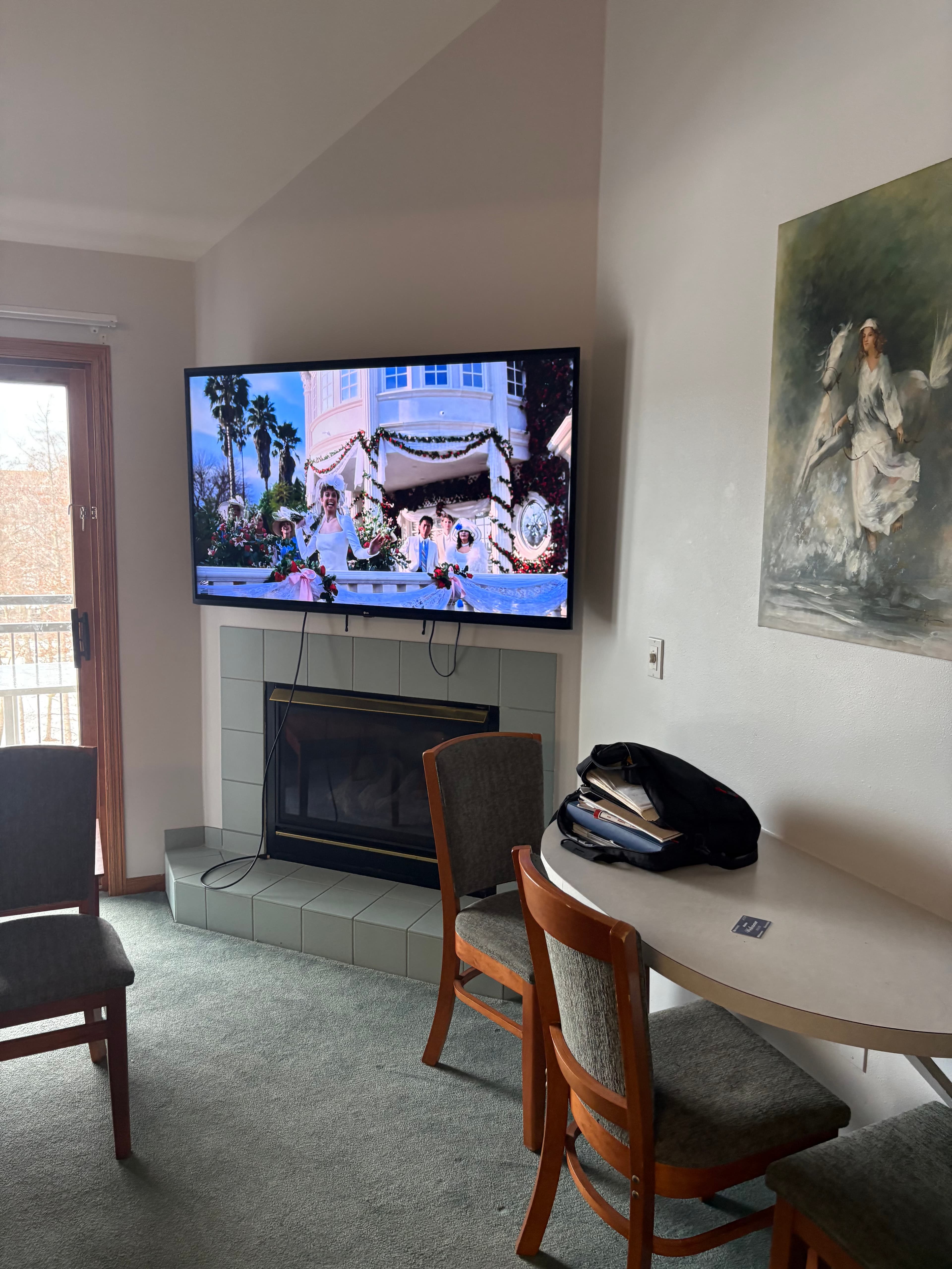 Lake Geneva condo — Remodels — before, view 1